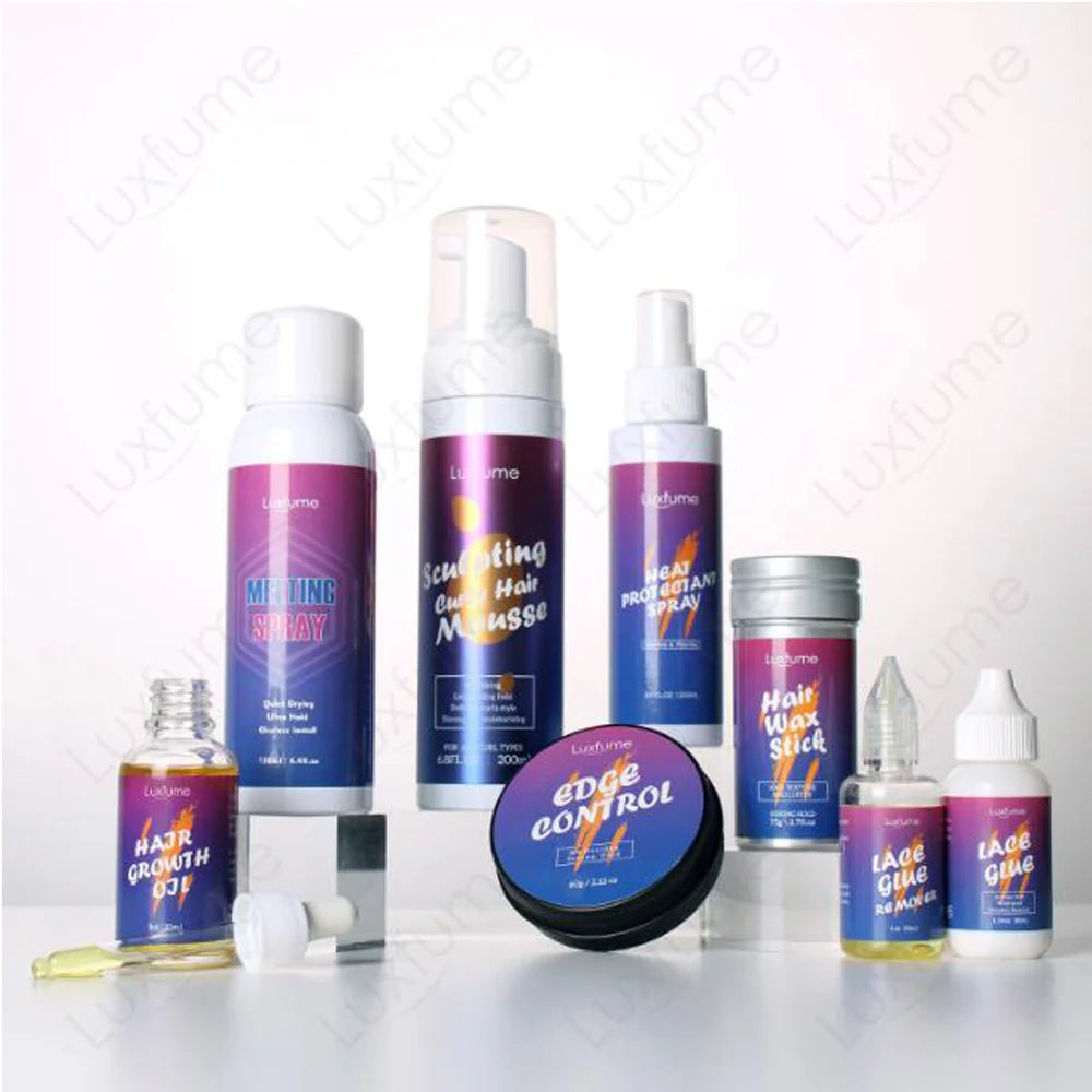 wig installation kit set adhesives waterproof wig glue kit glue for lace front wig glue lace tint mousse lace tint edge control